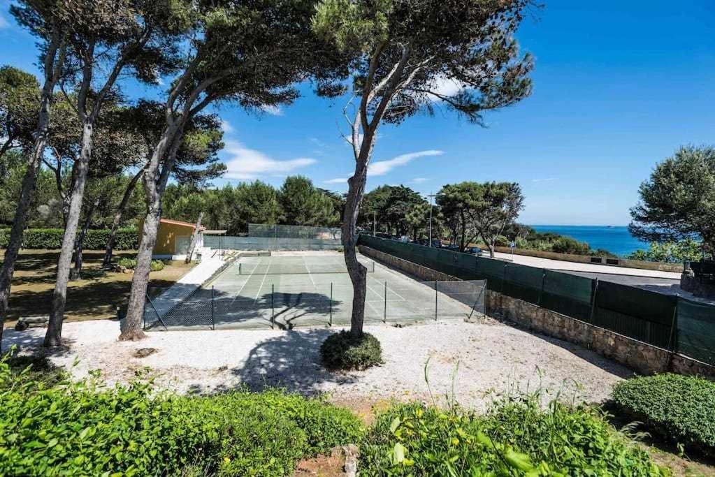 Unique Beach Villa With Ocean View Pool Tennis Cascais Exterior photo